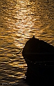 Elmas - Tramonto sulla laguna (barca pescatori)